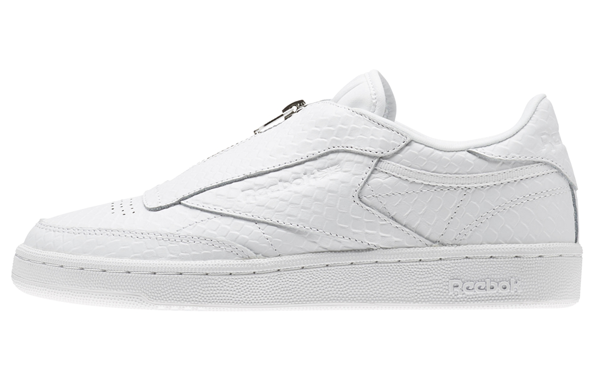 (W) Reebok Club C 85 Zip 'Pure White'