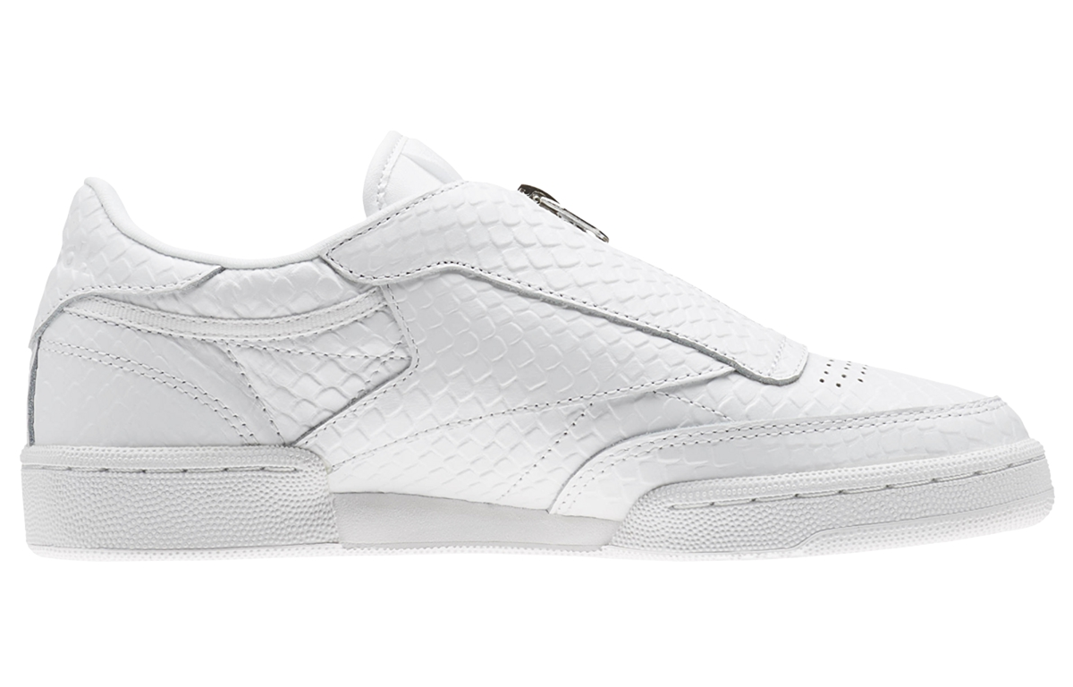 (W) Reebok Club C 85 Zip 'Pure White' 圖 2