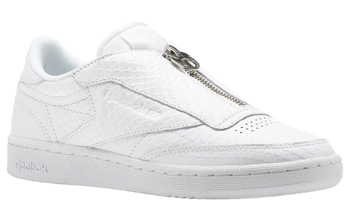 (W) Reebok Club C 85 Zip 'Pure White' 圖 3