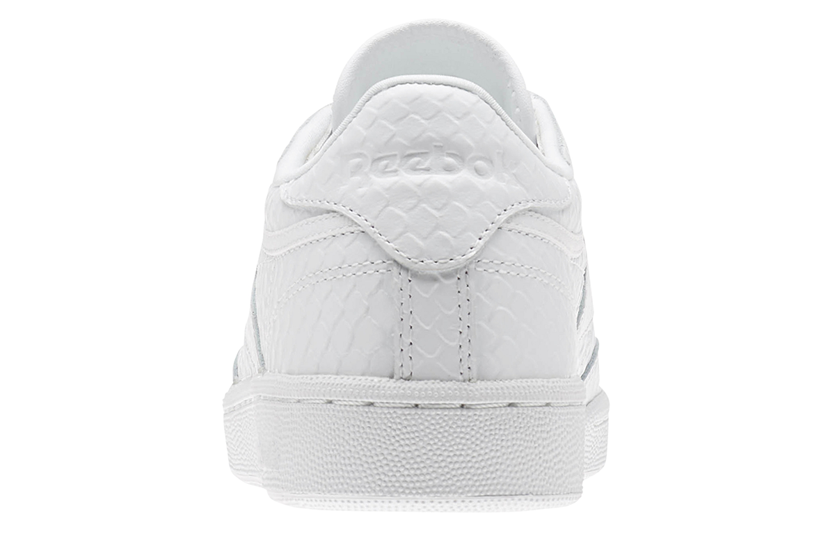 (W) Reebok Club C 85 Zip 'Pure White' 圖 5