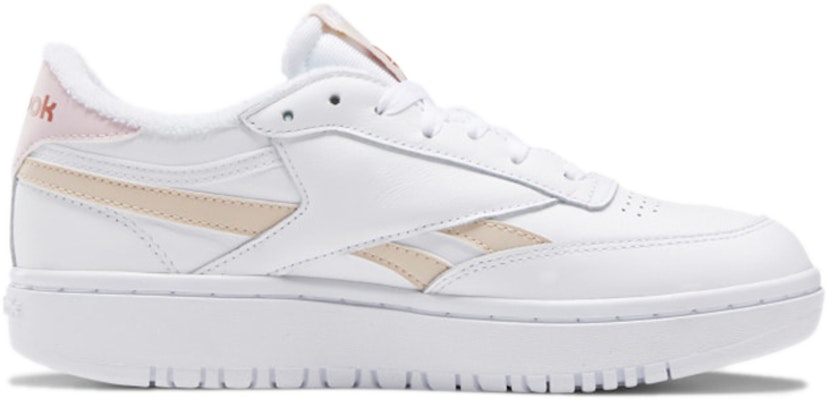 Reebok Club C 舒適耐磨板鞋 女款 白橙 Order Reebok Club C 舒適耐磨板鞋 女款 白橙