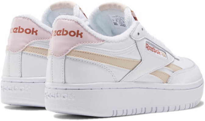 Reebok Club C 舒適耐磨板鞋 女款 白橙 Purchase Reebok Club C 舒適耐磨板鞋 女款 白橙