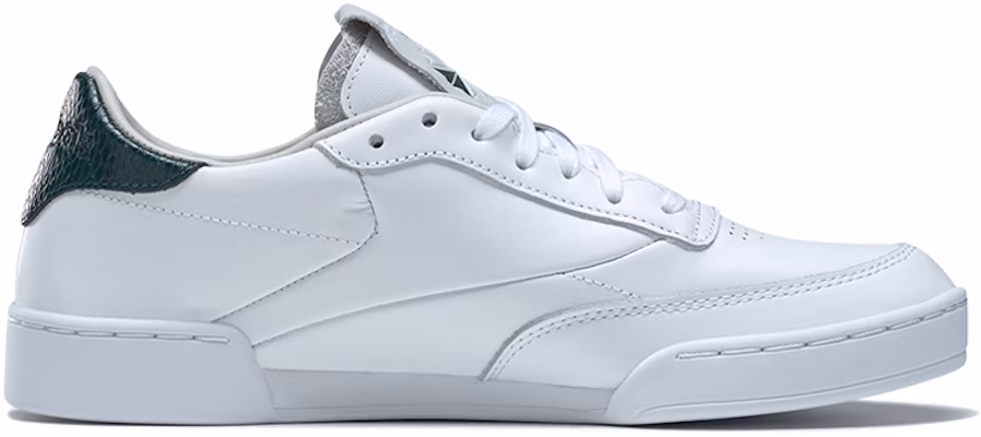 Reebok Club C Clean 防滑耐磨 低筒 板鞋 女款 白綠 Order Reebok Club C Clean 防滑耐磨 低筒 板鞋 女款 白綠
