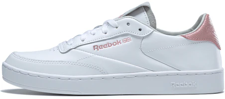 (Women) Reebok Club C Clean 'White Smoky Rose' GZ2237 (Women) Reebok Club C Clean 'White Smoky Rose' GZ2237