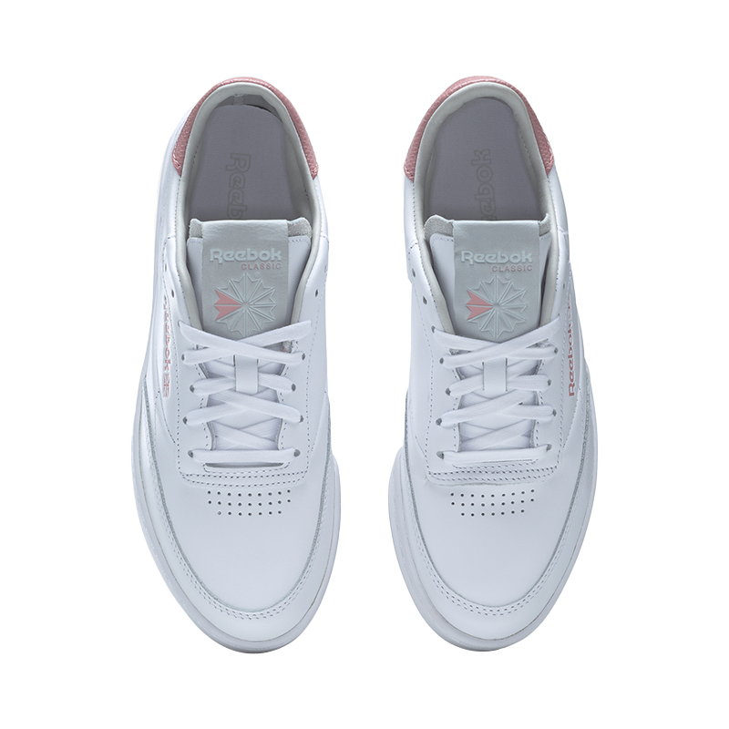 Shop (W) Reebok Club C Clean ''Blanc Smoky Rose'' GZ2237