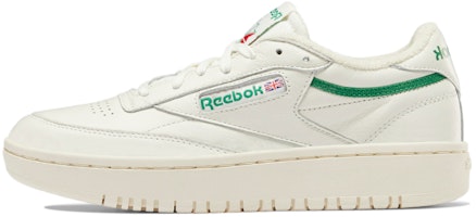 (Women) Reebok Club C Double 'Beige Green' EG9915 (Women) Reebok Club C Double 'Beige Green' EG9915