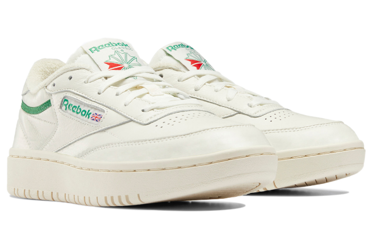 Lookbook (W) リーボック クラブC ダブル ベージュグリーン EG9915