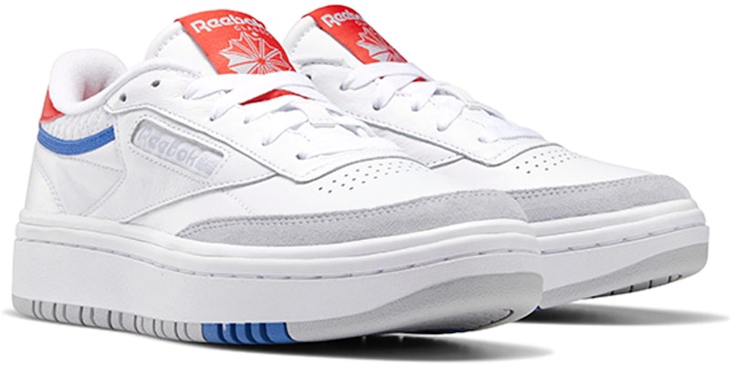 Reebok Club C Double 女款 白色 板鞋 Lookbook Reebok Club C Double 女款 白色 板鞋