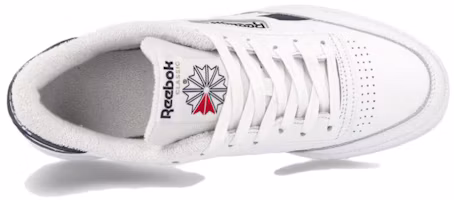 Shop Reebok Club C Double 休閒 減震防滑耐磨 低筒 生活休閒鞋 女款 白色