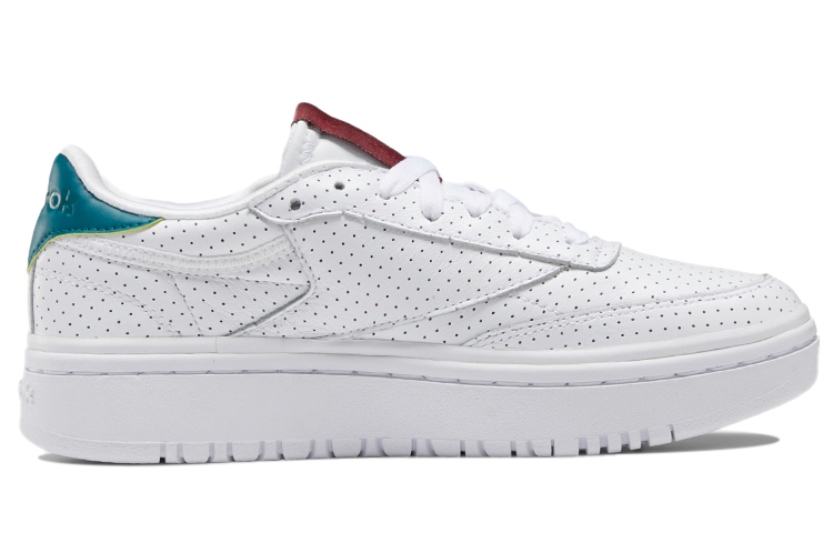 Order (W) Reebok Club C Double 'Putih Burgundy' EG5991