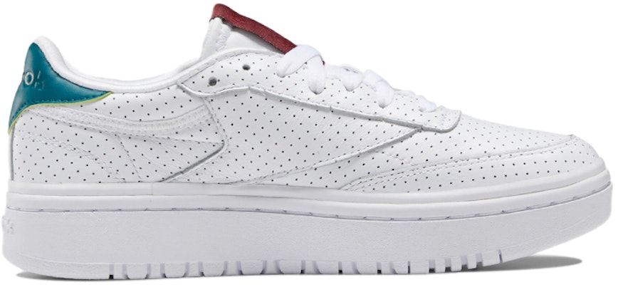(Women) Reebok Club C Double 'White Burgundy' EG5991 Order (Women) Reebok Club C Double 'White Burgundy' EG5991