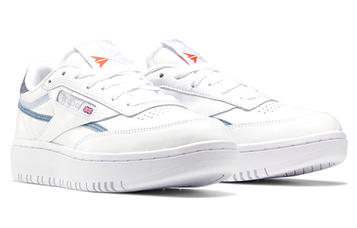 Lookbook (W) Reebok Club C Double 'Blanco Gris' FY5165