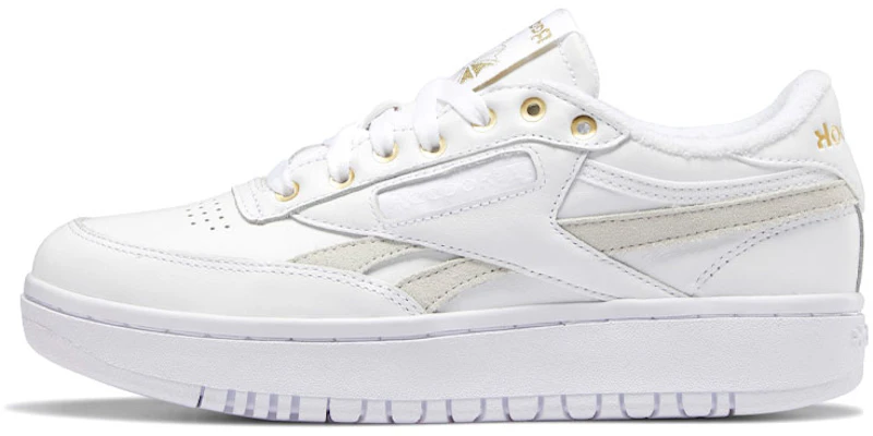 (W) Reebok Club C Double 'Blanco Gris Oro' GZ9930 Buy (W) Reebok Club C Double 'Blanco Gris Oro' GZ9930
