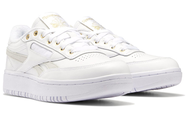 Lookbook (W) Reebok Club C Double 'Blanco Gris Oro' GZ9930