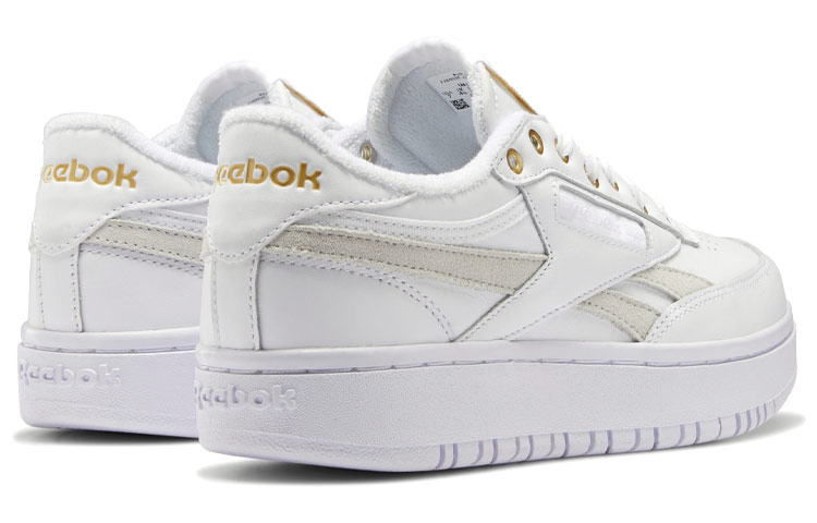 Shop (W) Reebok Club C Double 'Blanco Gris Oro' GZ9930