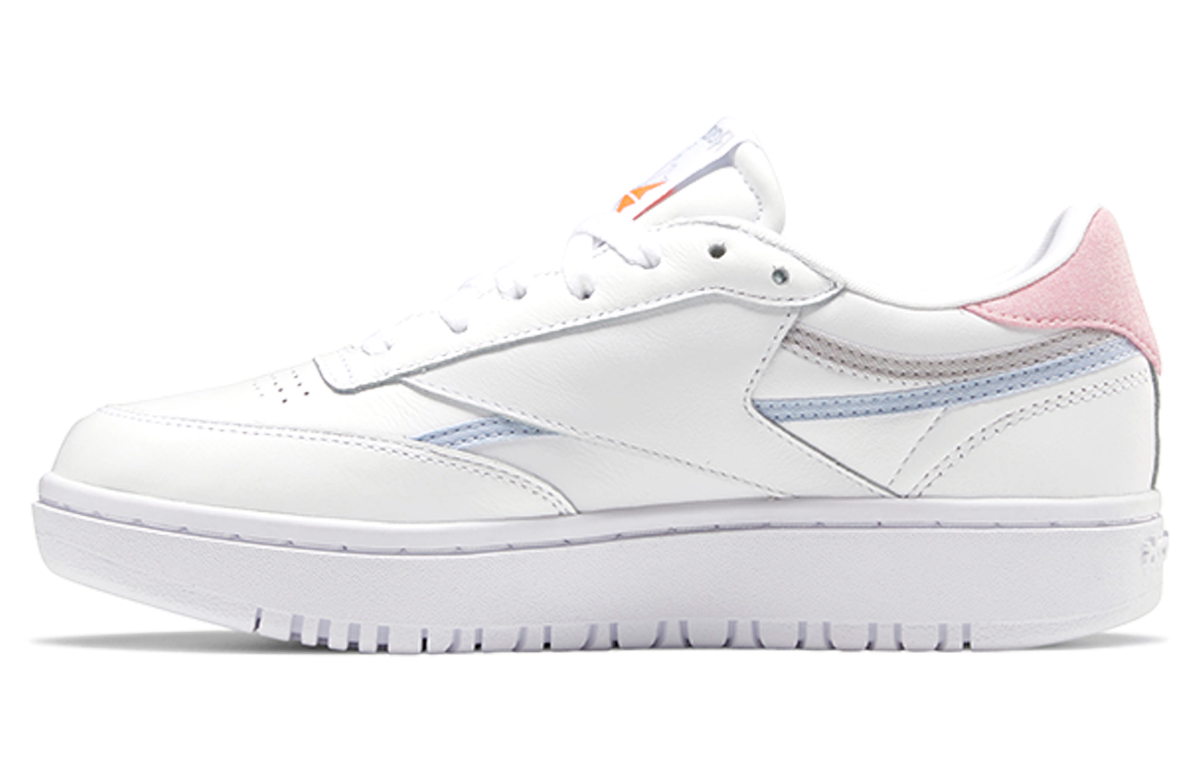 (Women) Reebok Club C Double 'White Orange Grey' FY5166