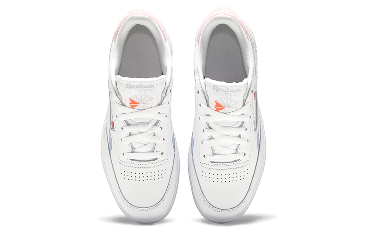 Shop (W) Reebok Club C Double 'Blanco Naranja Gris' FY5166
