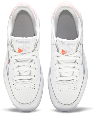 (W) Reebok Club C Double 'Blanco Naranja Gris' FY5166 Shop (W) Reebok Club C Double 'Blanco Naranja Gris' FY5166
