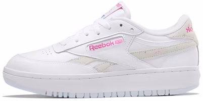 (Women) Reebok Club C Double 'White Pink' GZ3670 (Women) Reebok Club C Double 'White Pink' GZ3670