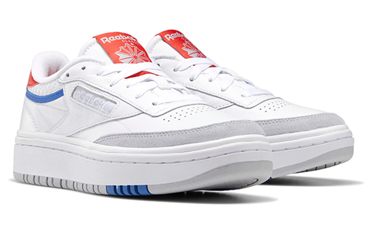 Lookbook (W) リーボック クラブC ダブル 白赤青 EG5989