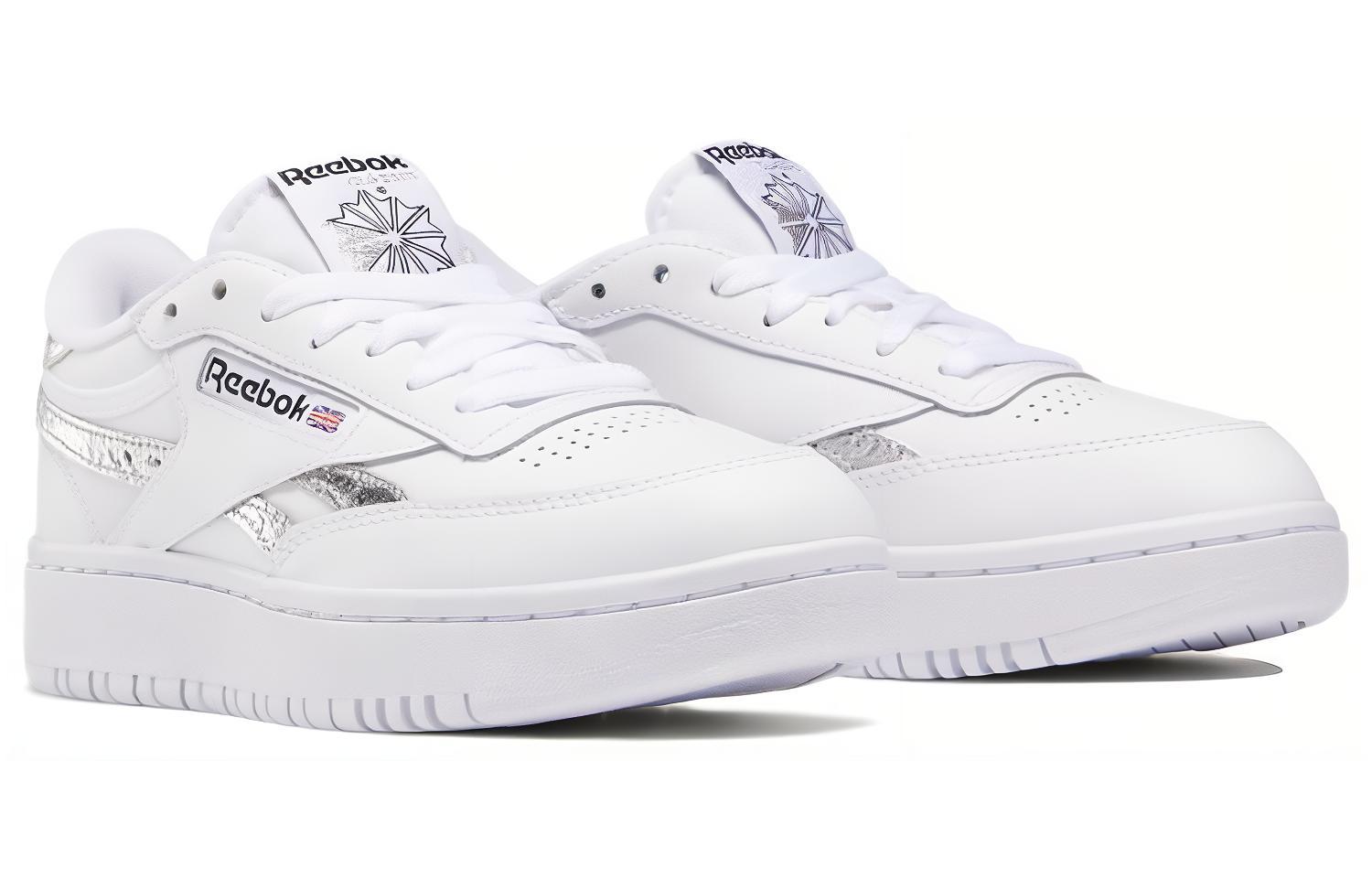 Lookbook (W) Reebok Club C Double 'Putih Perak' FY9541