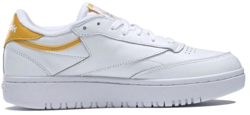 (Women) Reebok Club C Double 'White Yellow' EG9916 Order (Women) Reebok Club C Double 'White Yellow' EG9916
