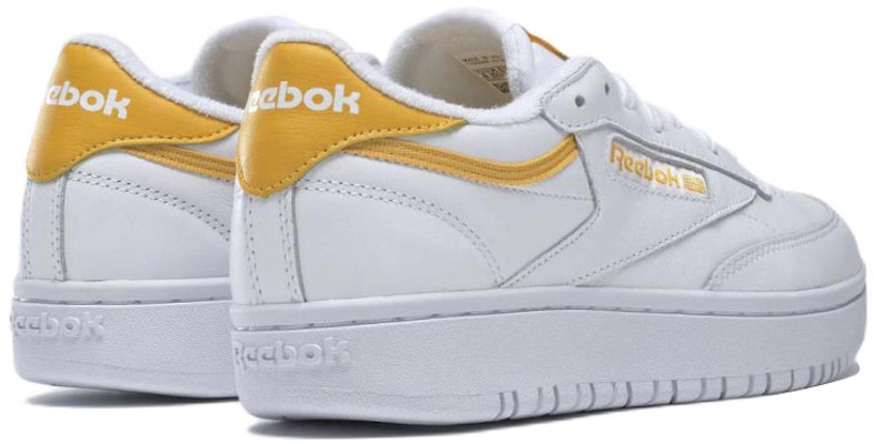 (Women) Reebok Club C Double 'White Yellow' EG9916 Shop (Women) Reebok Club C Double 'White Yellow' EG9916