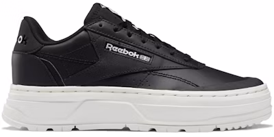 (Women) Reebok Club C Double Geo 'Black Chalk' H69142 (Women) Reebok Club C Double Geo 'Black Chalk' H69142