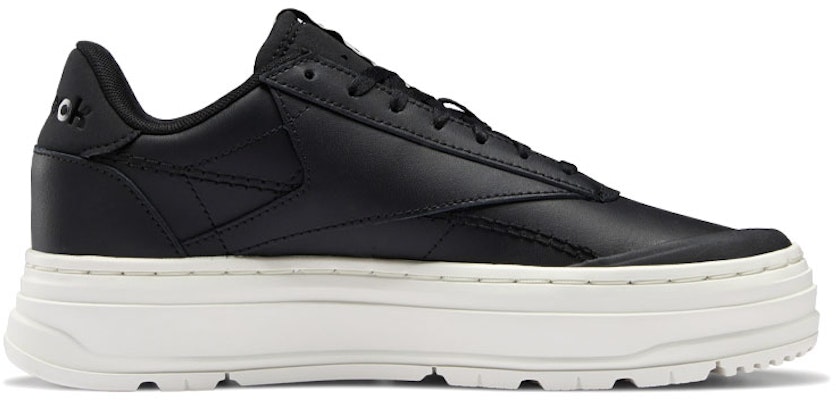 (Women) Reebok Club C Double Geo 'Black Chalk' H69142 Order (Women) Reebok Club C Double Geo 'Black Chalk' H69142