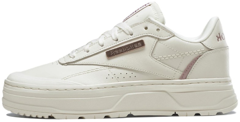 (Women) Reebok Club C Double Geo 'Chalk Rose Gold' GZ2157 Buy (Women) Reebok Club C Double Geo 'Chalk Rose Gold' GZ2157
