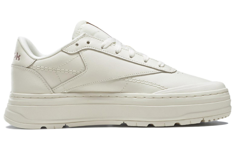 Order (W) Reebok Club C Double Geo 'Chalk Rose Gold' Wanita GZ2157