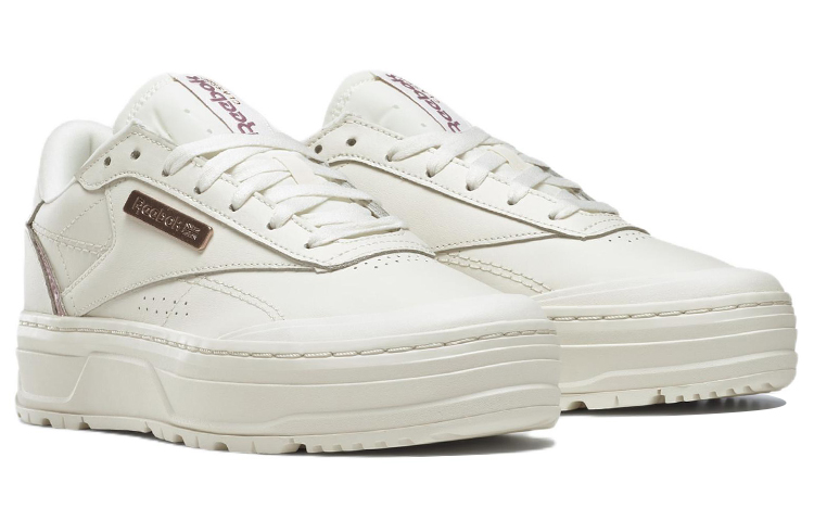 Lookbook (W) Reebok Club C Double Geo 'Chalk Rose Gold' Wanita GZ2157