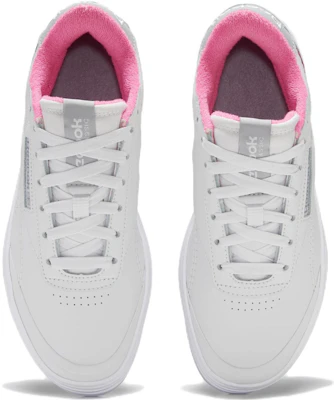 (W) Reebok Club C Double Geo ''Grijs Roze'' GZ3669 Shop (W) Reebok Club C Double Geo ''Grijs Roze'' GZ3669