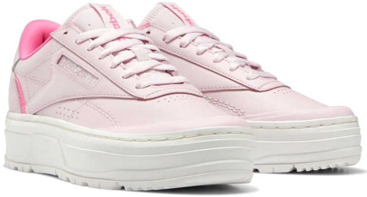 (W) Reebok Club C Double Geo 'Frost Berry' Zapatillas Mujer Retro Moda. H67829 Lookbook (W) Reebok Club C Double Geo 'Frost Berry' Zapatillas Mujer Retro Moda. H67829