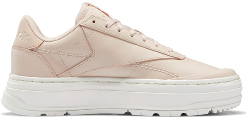 (Women) Reebok Club C Double Geo 'Soft Ecru' H69145 Order (Women) Reebok Club C Double Geo 'Soft Ecru' H69145
