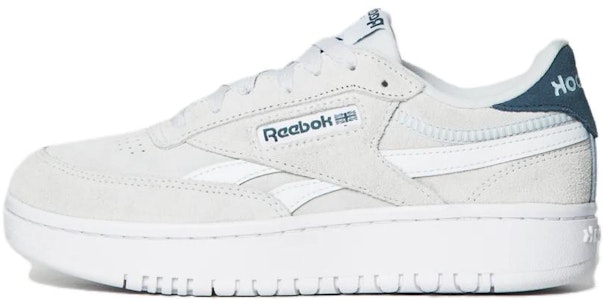 (W) Reebok Club C Double Revenge 'Kelabu Sejuk Biru Hoops' 100033104 Buy (W) Reebok Club C Double Revenge 'Kelabu Sejuk Biru Hoops' 100033104