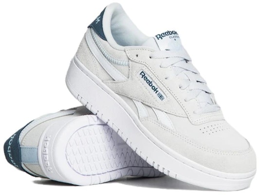 (女性款)Reebok Club C Double Revenge '冷灰圈藍' 100033104 Details for (女性款)Reebok Club C Double Revenge '冷灰圈藍' 100033104