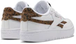 Shop Reebok Club C Double Revenge 復古低筒板鞋 女款 白棕