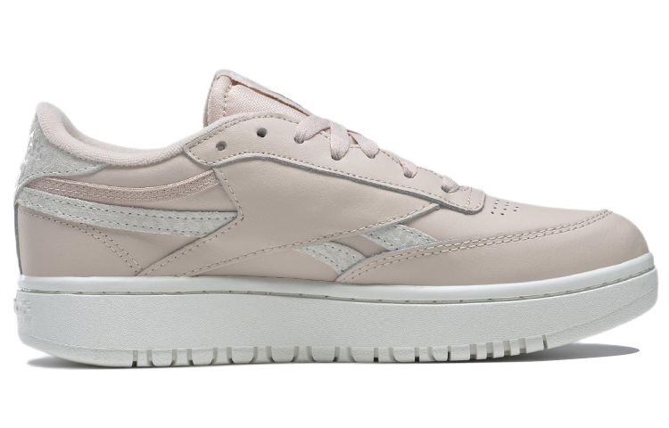 Order Reebok Club C Double Revenge 防滑減震耐磨 低筒 板鞋 女式 粉白