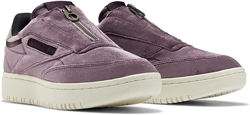 (W) Reebok Club C Double Zip 'Ungu' FW1264 Lookbook (W) Reebok Club C Double Zip 'Ungu' FW1264