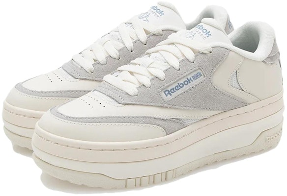 (W) Reebok Club C Extra "Chalk" Putih Kapur 100074260 Lookbook (W) Reebok Club C Extra "Chalk" Putih Kapur 100074260