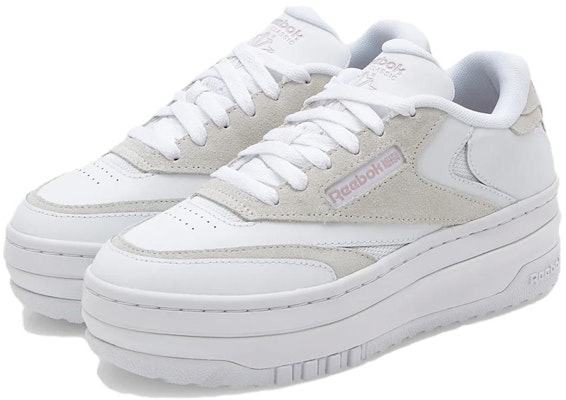 (Women) Reebok Club C Extra 'White Ashen Lilac' 100074261 Order (Women) Reebok Club C Extra 'White Ashen Lilac' 100074261