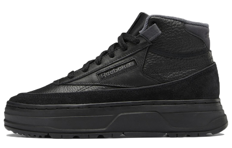 (Women) Reebok Club C Geo Mid 'Black Pure Grey' HP7775