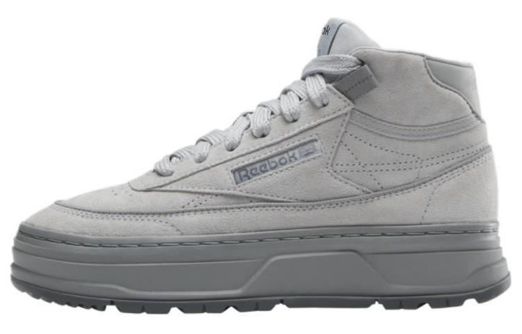 (Women) Reebok Club C Geo Mid &#x27;Pure Grey&#x27; 100074482