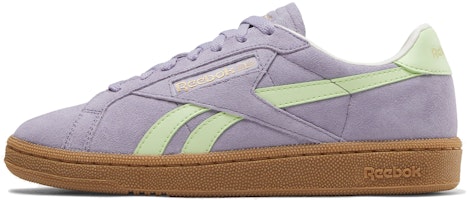 (Women) Reebok Club C Ground Sneakers 'Purple Green' 100207963 (Women) Reebok Club C Ground Sneakers 'Purple Green' 100207963