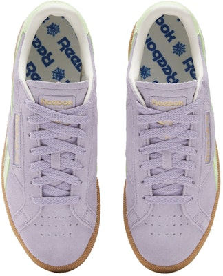 (W) Reebok Club C Ground Sneakers 'Ungu Hijau' 100207963 Shop (W) Reebok Club C Ground Sneakers 'Ungu Hijau' 100207963