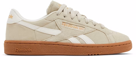 (Women) Reebok Club C Grounds UK 'Classic Beige Chalk Gum' 100208145 (Women) Reebok Club C Grounds UK 'Classic Beige Chalk Gum' 100208145