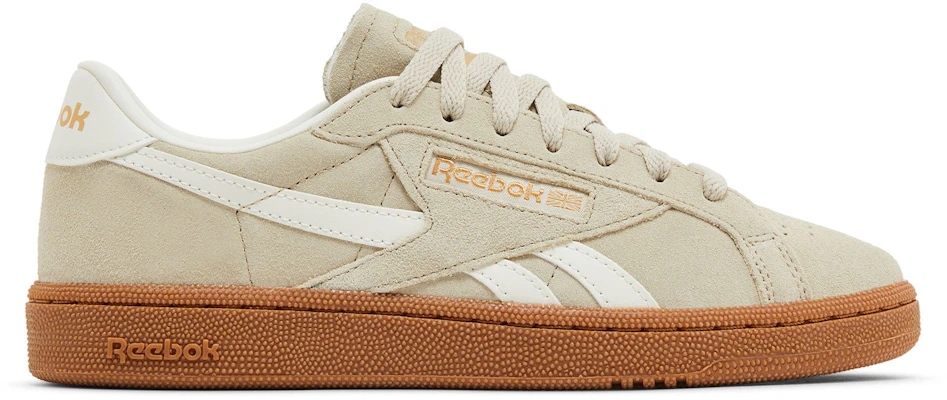 (Women) Reebok Club C Grounds UK 'Classic Beige Chalk Gum' 100208145 Buy (Women) Reebok Club C Grounds UK 'Classic Beige Chalk Gum' 100208145