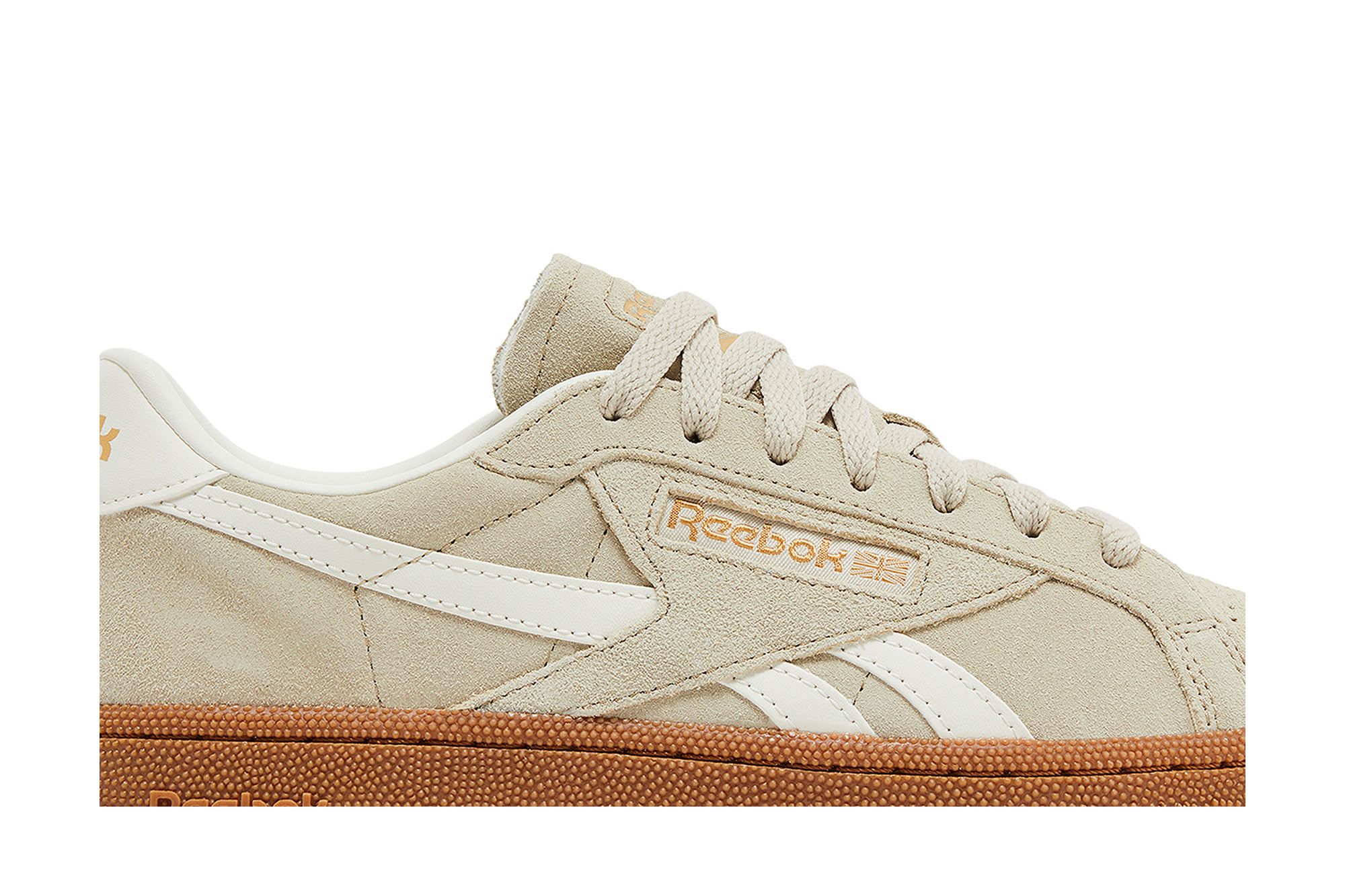 Lookbook (Women) Reebok Club C Grounds UK 'Classic Beige Chalk Gum' 100208145