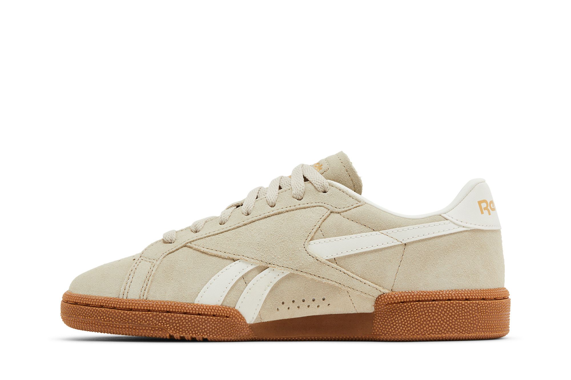 Shop (Women) Reebok Club C Grounds UK 'Classic Beige Chalk Gum' 100208145
